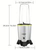 CHULUX 1000W Bullet Blender for Shakes and Smoothies, Personal Single Serve Blender with 6-Edge Blade 32oz Blender Cup, Portable Blender Coffee Grinde