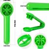 Grape Tomato Cherry Strawberry Cutter - Multifunctional Vegetable and Fruit Cutter - No Blade - Green - Creative Kids Supplies - Kitchen Gadget