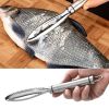 1pc Fish Scaler; Fish Skin Brush; Scraping Fishing Scale Brush; Fish Scale Remove Tool; Kitchen Gadgets