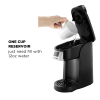 Single Serve Coffee Maker KCUP Pod Coffee Brewer, CHULUX Upgrade Single Cup Coffee Machine Fast Brewing, All in One Simply Coffee Maker for K CUP Grou