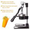 Citrus Pomegranate Juicer Labor-saving Manual Fruit Juicer Press Fruit Squeezer with Stable Non-slip Base;  Black