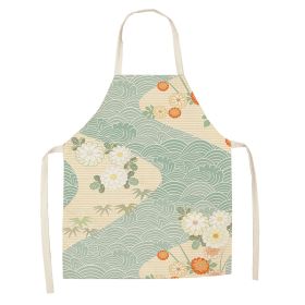 Cartoon Cat Digital Printing Sleeveless Apron (Option: W02309-47x38cm)