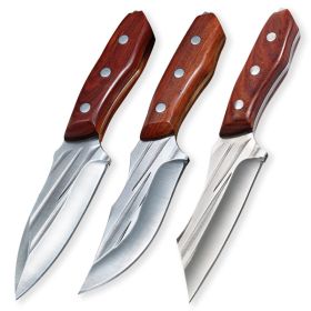 Stainless Steel Multi Use Forging Boning Knife Household (Option: 3PCS SET)