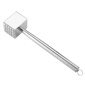 Kitchen Tools Tendon Breaking Hammer Steak Hammer (Color: Silver, Type: Kitchen gadgets)