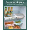 Refrigerator Drawers, Adjustable Storage Shelf Refrigerator Partition Layer Organizer