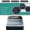 44 lbs Portable Countertop Ice Maker Machine with Scoop