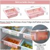 Refrigerator Drawers, Adjustable Storage Shelf Refrigerator Partition Layer Organizer